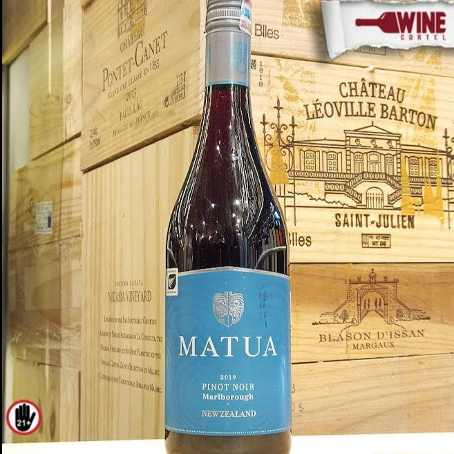 RED WINE Matua Pinot Noir 750mL New Zealand Origin NEW ZEALAND