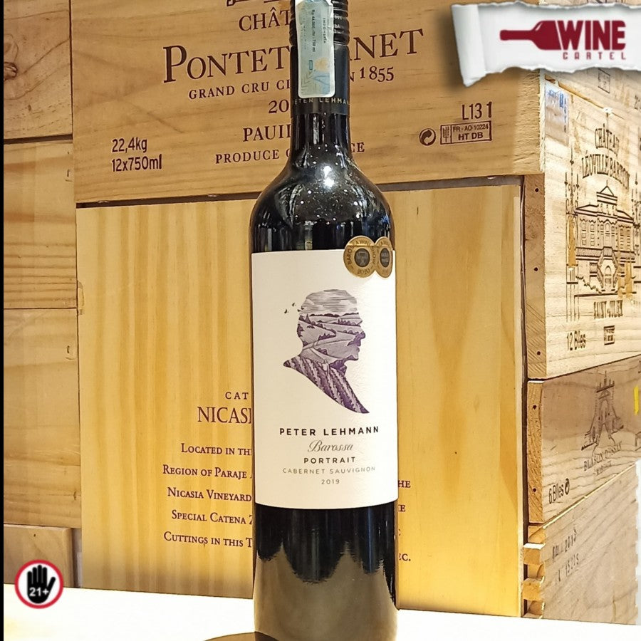 RED WINE Peter Lehmann Cabernet Sauvignon Portrait Barossa 750mL AUSTRALIA