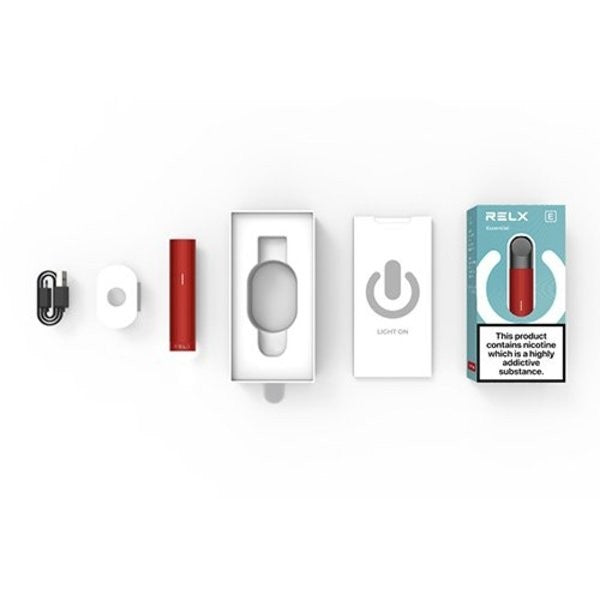 RELX Essential Device - Red Mini Pod Vape Pods