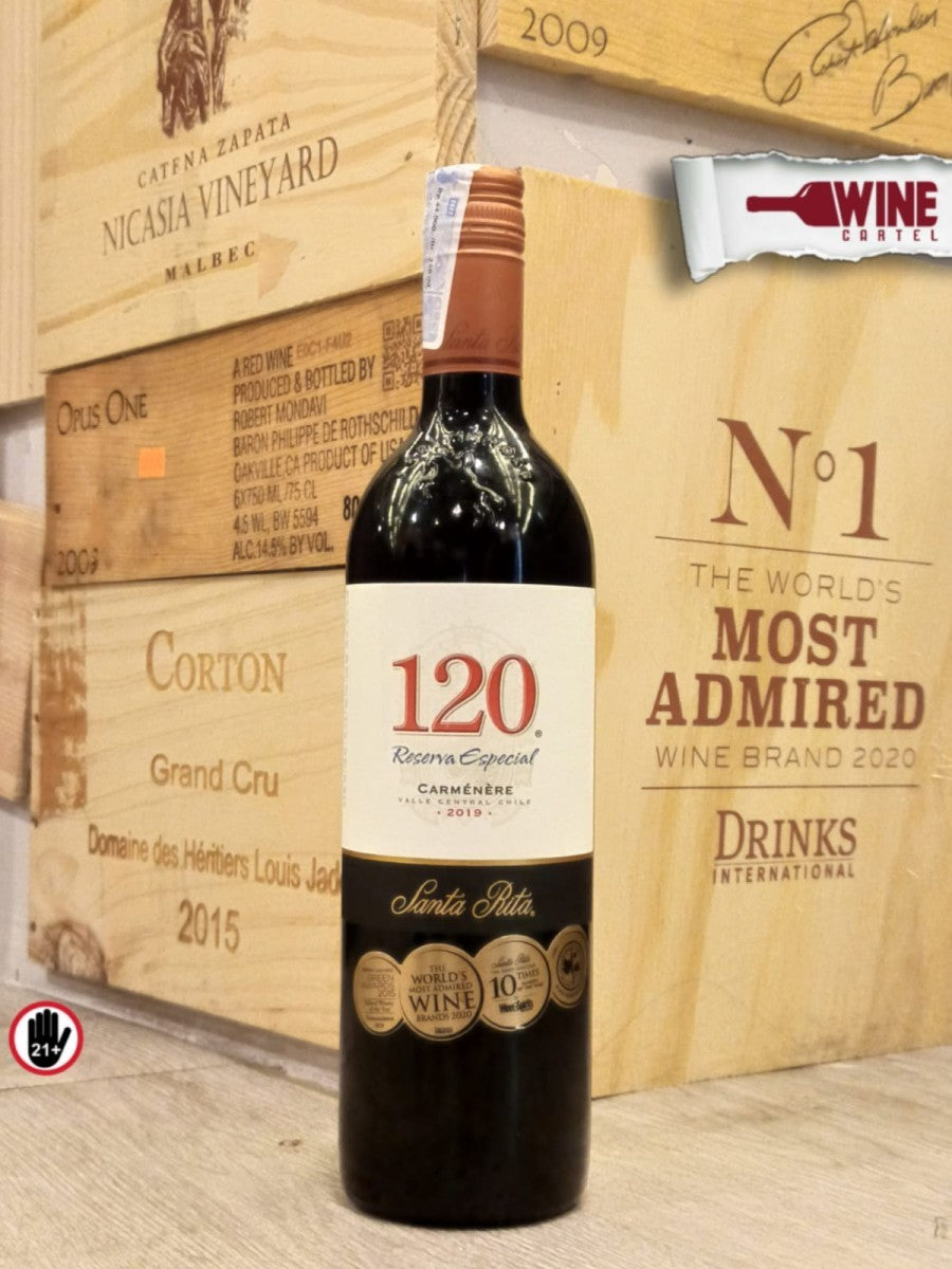 Santa Rita 120 Reserva Especial Cabernet Sauvignon/ Merlot/ Carmenere CHILE