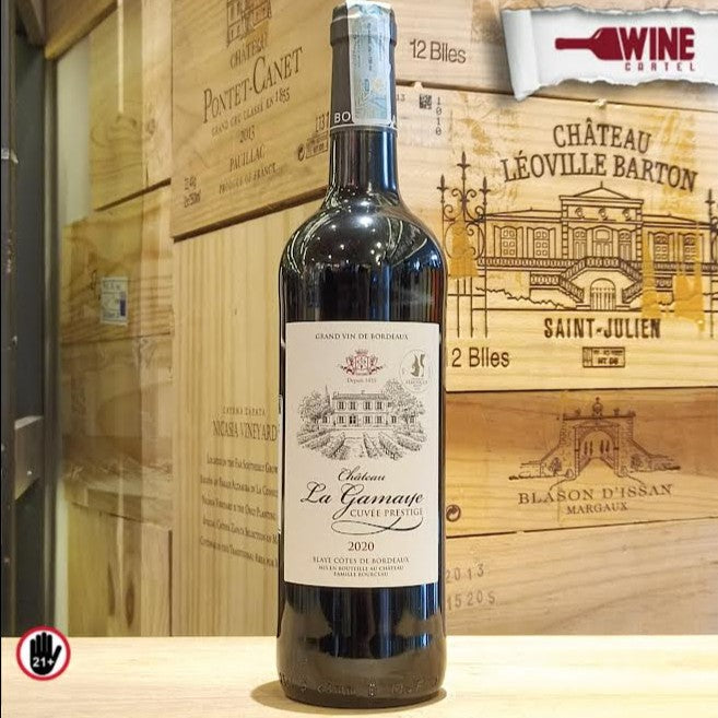 RED WINE Chateau La Gamaye Cuvee Prestige 750mL FRANCE