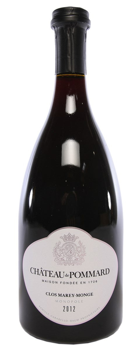 RED WINE Clos Marey Monge 2012 FRANCE