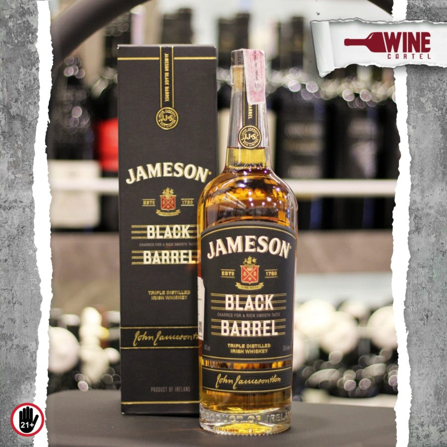 WHISKY Jameson Black Barrel Irish Whisky 700mL IRELAND