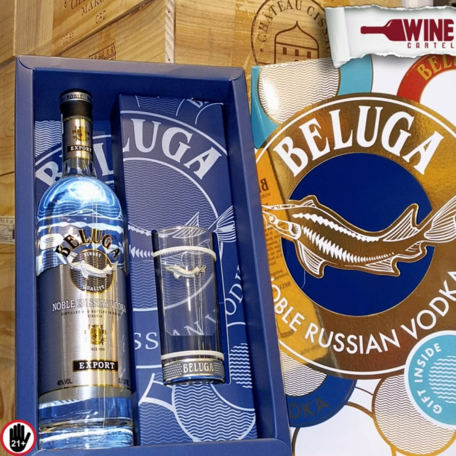 VODKA Beluga Vodka Gift Box With Glass 700ml