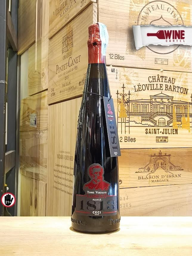SPARKLING WINE Ceci Terre Verdiane Lambrusco Amabile 750mL ITALY