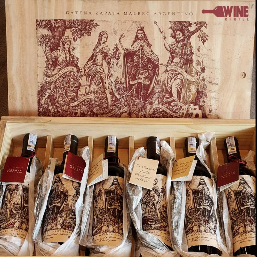 RED WINE CATENA Zapata Argentino Malbec Mendoza 750mL ARGENTINA