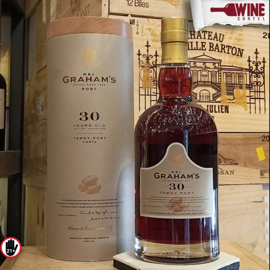 PORT WINE W&J Graham's / Grahams / Graham 30 YO Years Old 750mL PORTUGAL