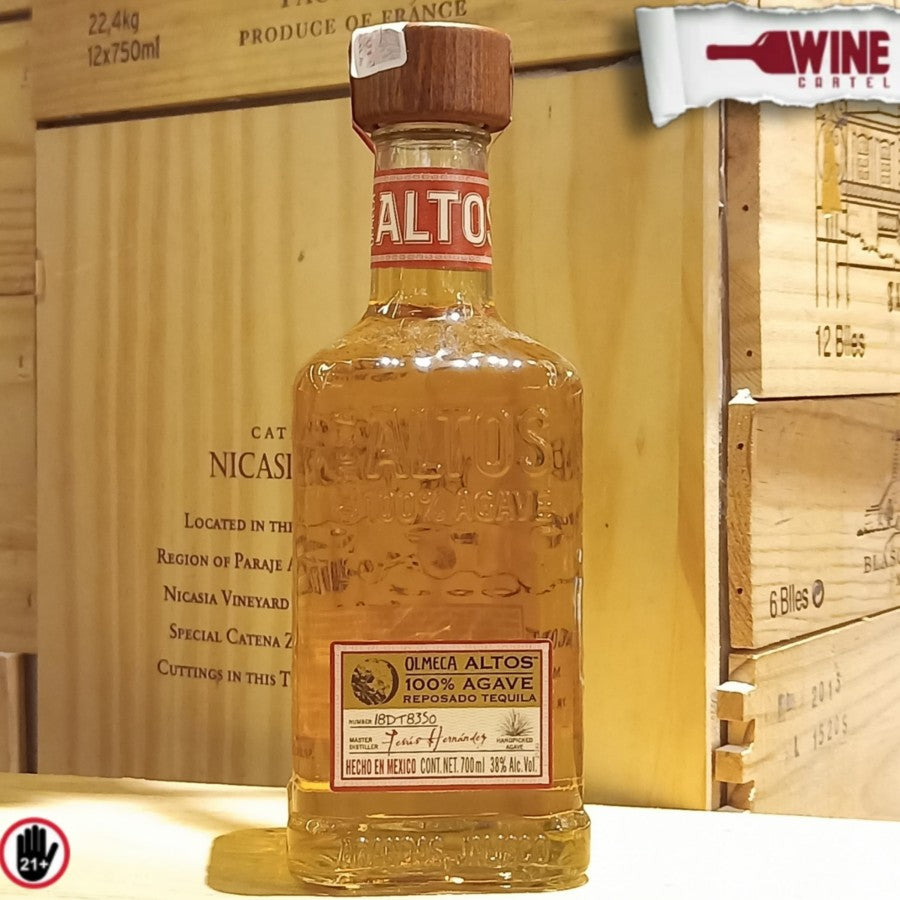 Tequila Altos Olmeca Reposado Anejo 750mL MEXICO
