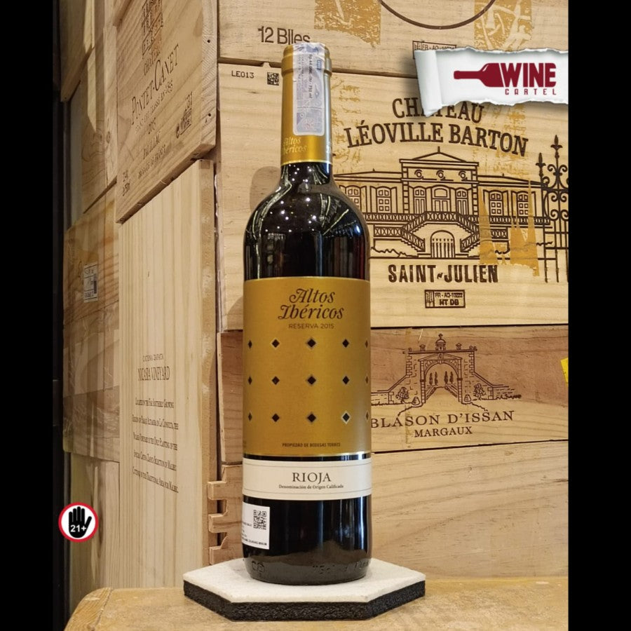 RED WINE Torres - Altos Ibericos - Reserva Rioja - Tempranillo - 750ml SPAIN