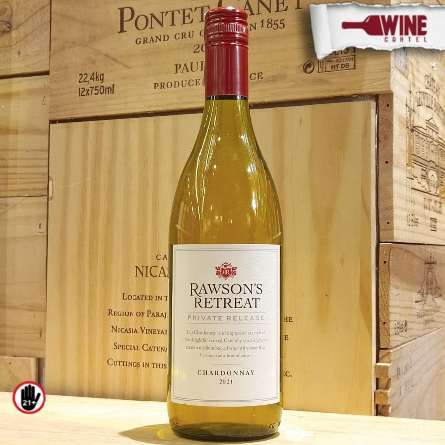 WHITE WINE Rawsons Retreat Private Release Chardonnay 750mL AUSTRALIA