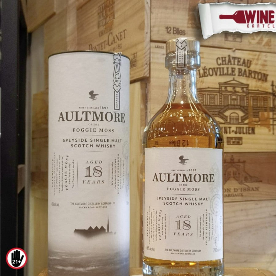 WHISKY Aultmore 18 Years Foggie Moss Speyside Single Malt Whiskey