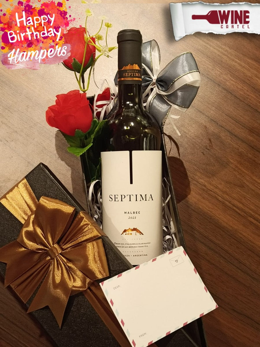 HAMPERS GIFT PARTY BIRTHDAY Bodega Septima Malbec - Argentina 750mL ARGENTINA
