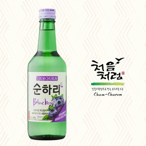 Chumchurum Blueberry Soju 360mL KOREA