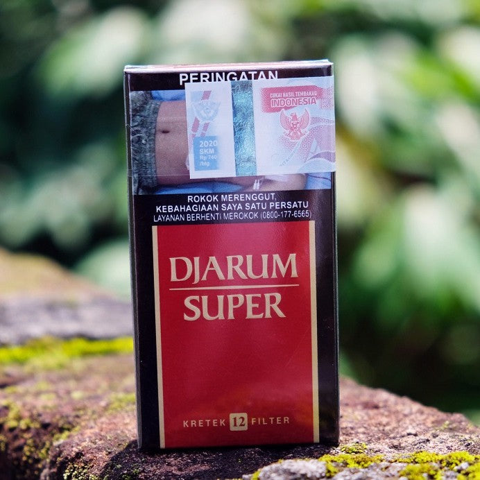 ROKOK DJARUM SUPER Isi 12 Batang INDONESIA
