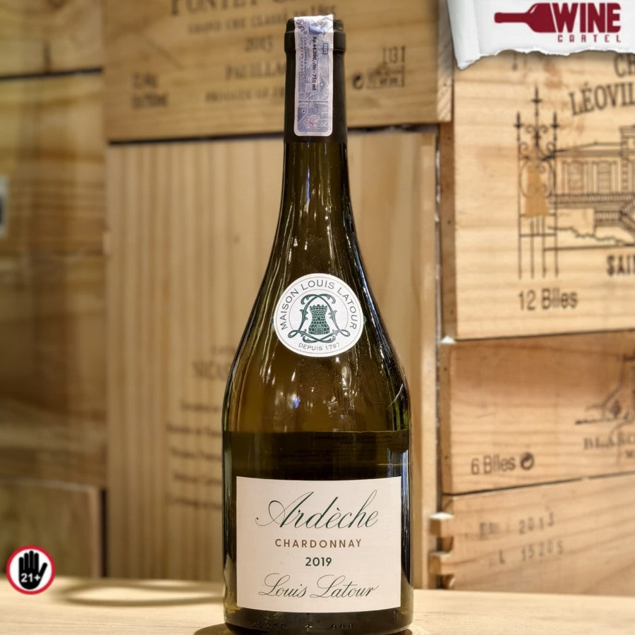 WHITE WINE Louis Latour - Ardeche - Chardonnay - 750ml FRANCE