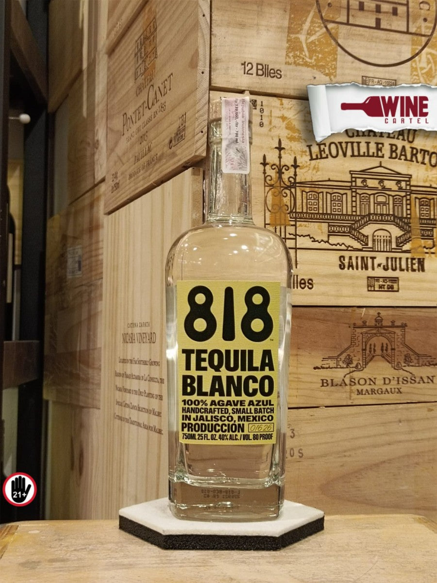 TEQUILA 818 Blanco Tequila Mexico 750ml MEXICO