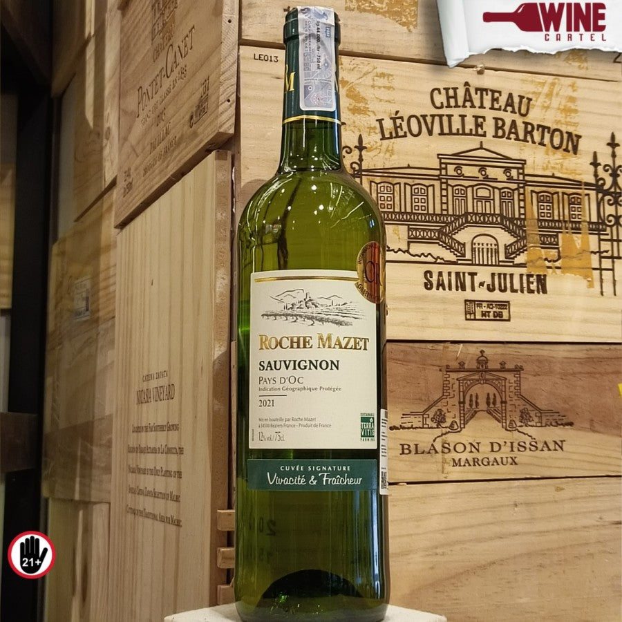 WHITE WINE Roche Mazet - Sauvignon Blanc - 750ml FRANCE