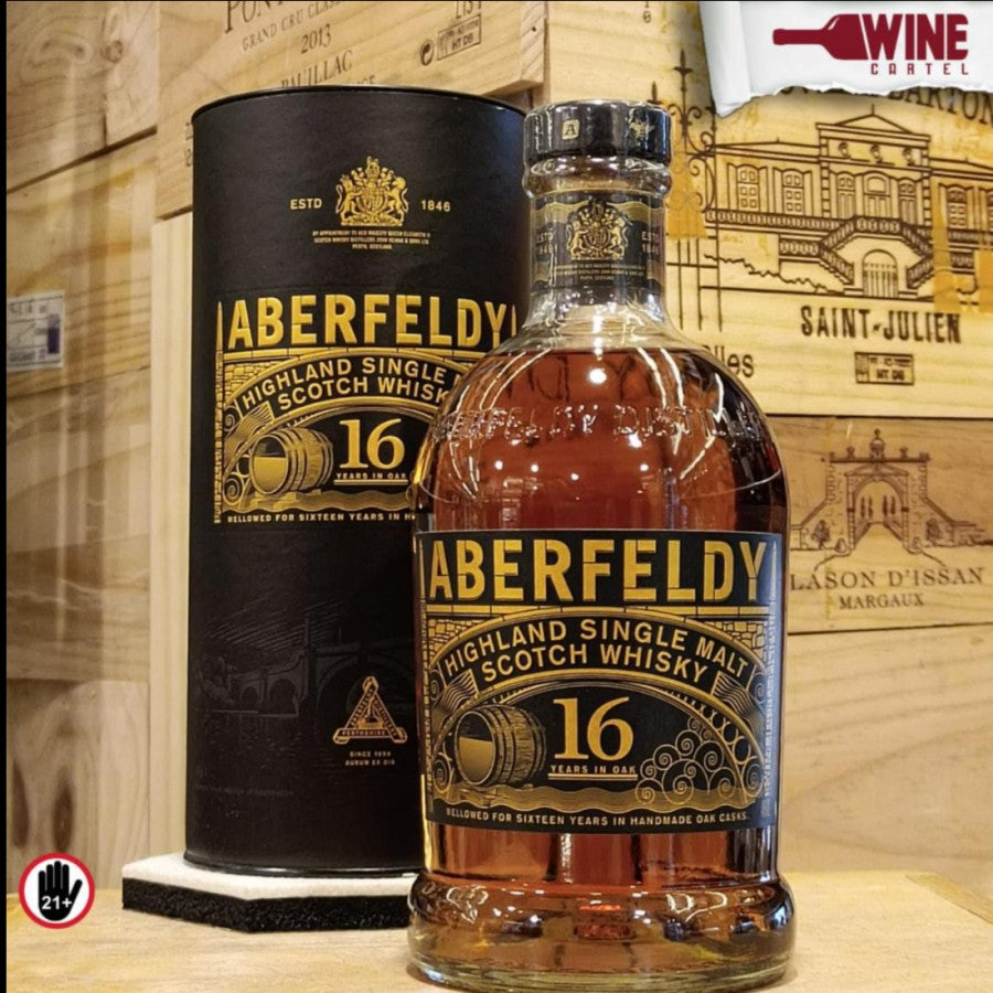 WHISKY Aberfeldy 16 YO Single Malt Scotch Whisky 700ml