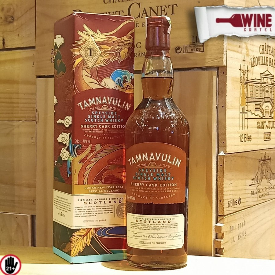 WHISKY Tamnavulin Speyside Single Malt Scotch Whisky Sherry Cask Edition UK