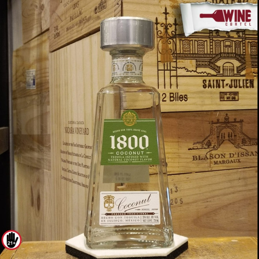TEQUILA Jose Cuervo 1800 Coconut 750mL MEXICO