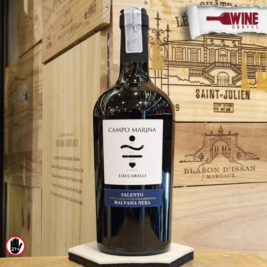 RED WINE Luccarelli Campo Marina Salento Malvasia Nera IGP 750ml ITALY