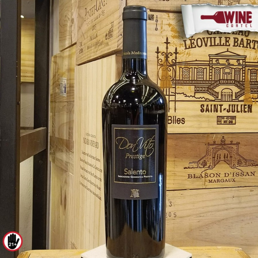 RED WINE Don Vito Prestige Salento Vinicola Mediterranea 750mL ITALY