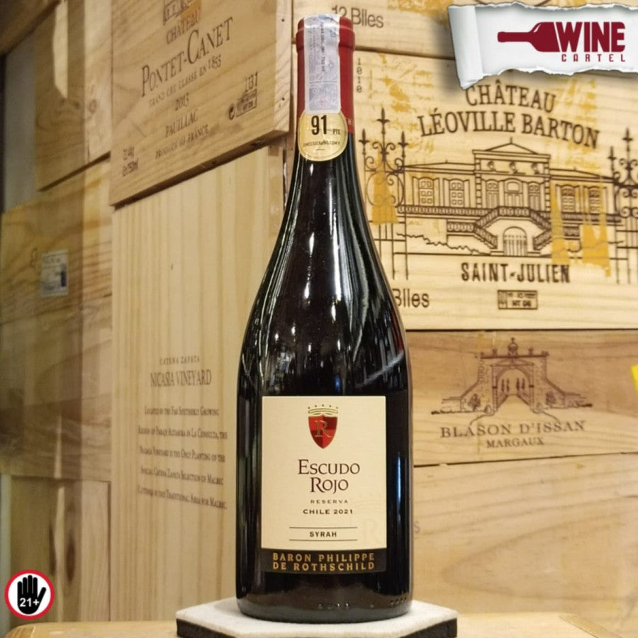 RED WINE Escudo Rojo Syrah Reserva 750mL CHILE