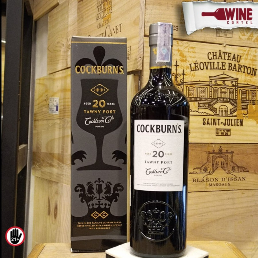 PORT WINE Cockburns Tawny 20 Years Port Wine 750mL PORTUGAL
