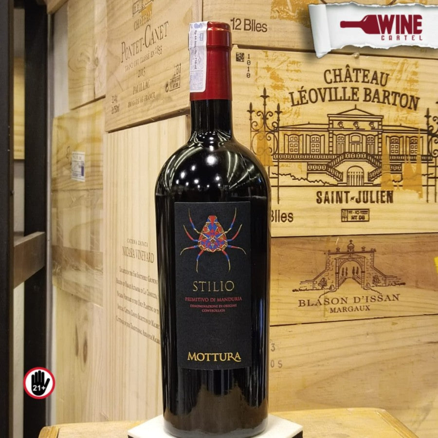 RED WINE Mottura Stilio Primitivo Di Manduria DOC 750ML ITALY