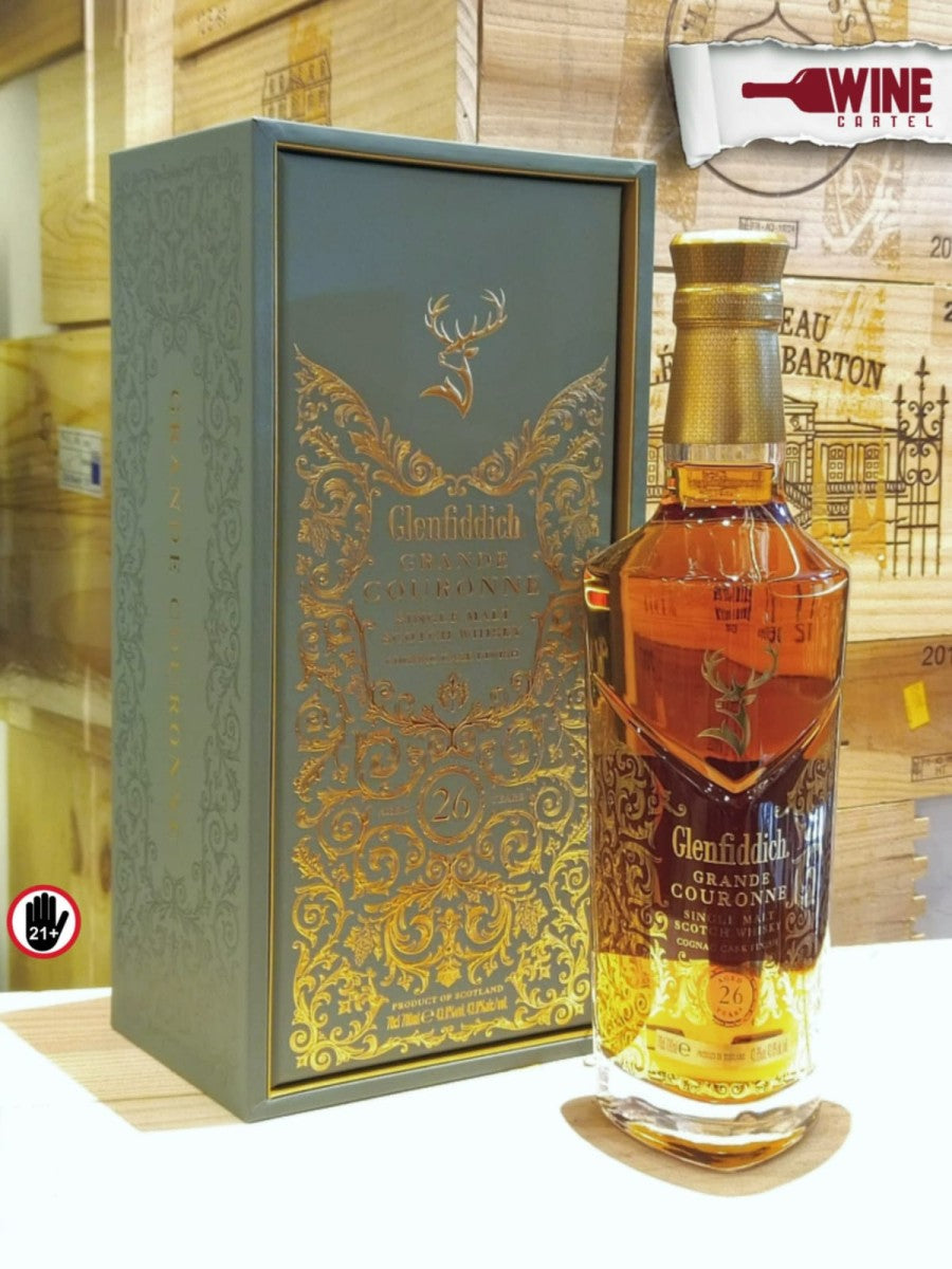 WHISKY Glenfiddich 26 Years Old Grande Couronne Limited Edition 750mL SCOTLAND
