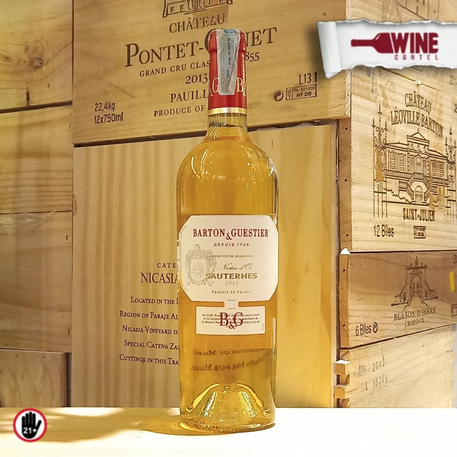WHITE WINE Barton Guestier B&G - Sauternes Nectar D'or - 750ml FRANCE