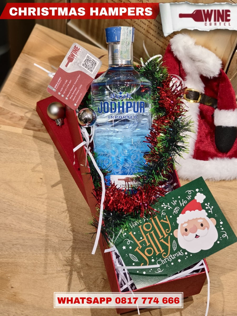 HAMPERS CHRISTMAS NATAL GIN Jodhpur London Dry Gin 70cl 700mL