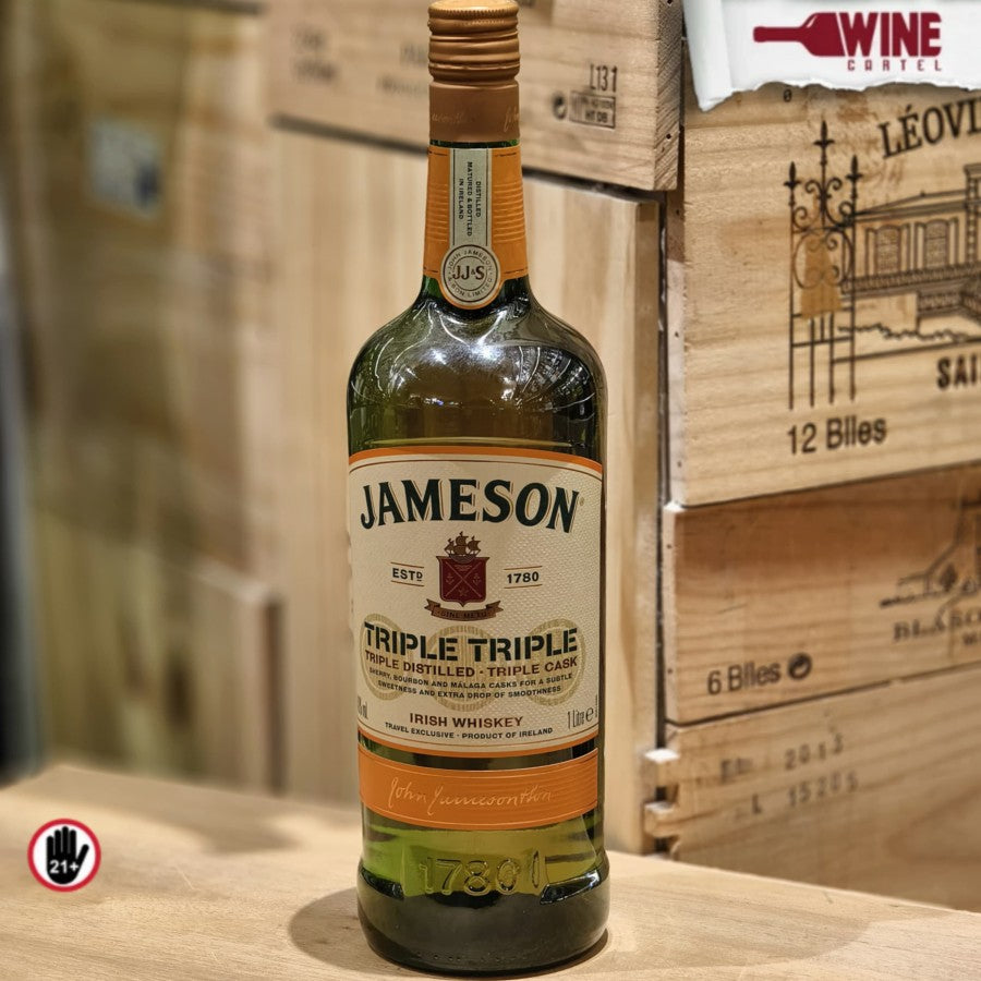 WHISKY Jameson Triple Triple Irish Whiskey 1L | 1000mL IRELAND