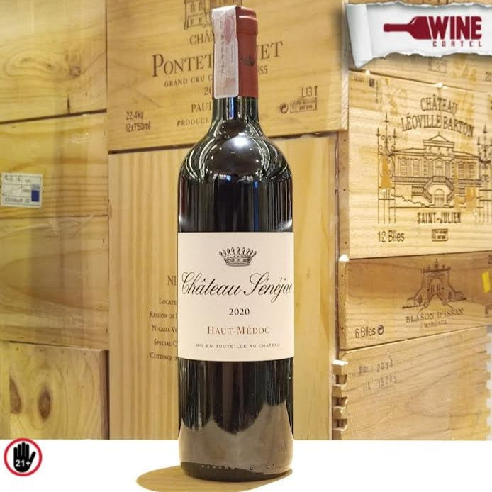 RED WINE Chateau Senejac Haut Medoc 750mL FRANCE