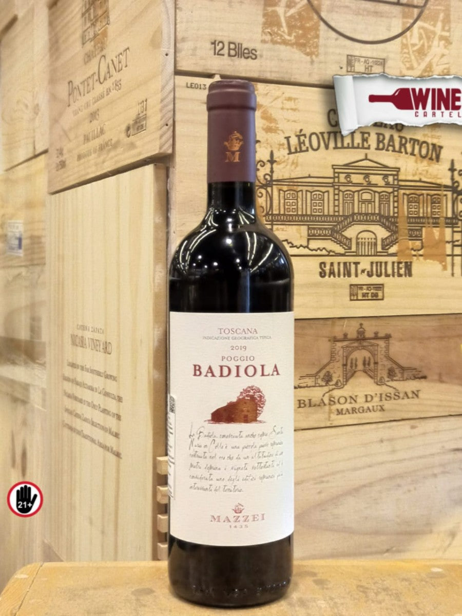 RED WINE POGGIO BADIOLA TOSCANA IGT 750mL ITALY