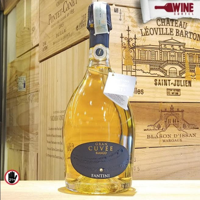 WHITE WINE Fantini Gran Cuvee Bianco Sparkling Gran cuvee 750ml ITALY