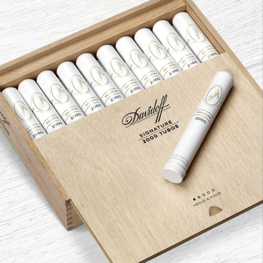 CIGAR Davidoff Signature 2000 Tubos - Box of 20 stick cerutu cigar
