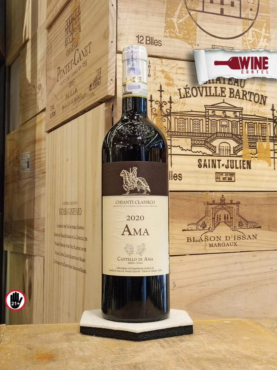 RED WINE Castello di Ama Chianti Classico 750mLITALY