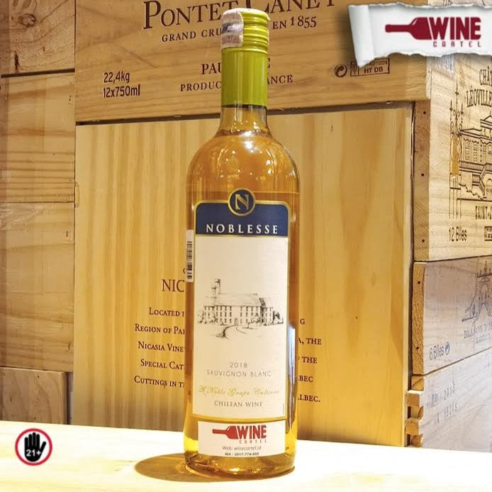WHITE WINE Noblesse Sauvignon Blanc Noble Grape Chilean 750mL CHILE