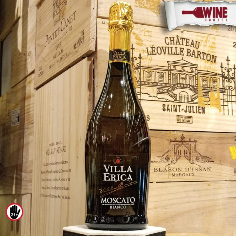 MOSCATO Villa Erica Moscato Bianco Sweet Wine Italy 750ml ITALY