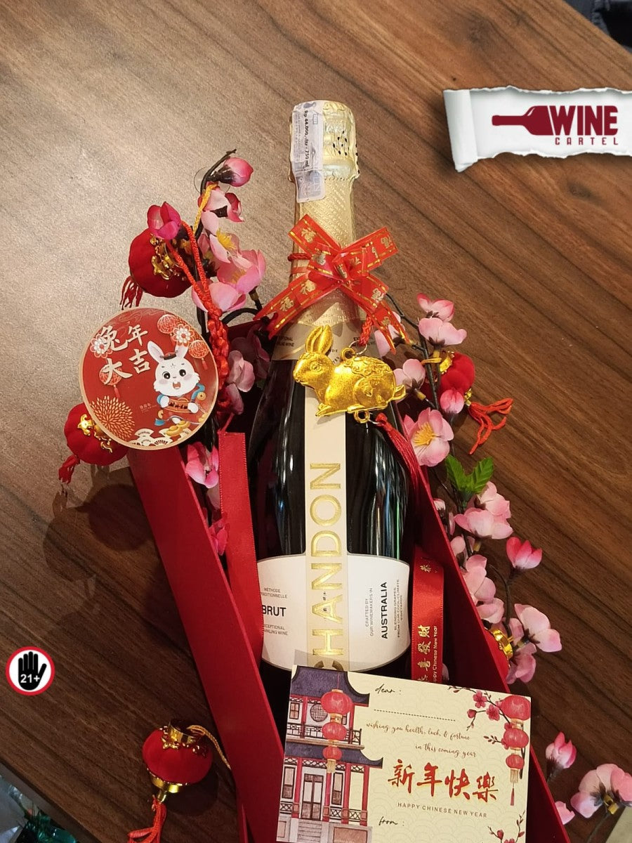 Chinese New Year Imlek Hampers SPARKLING Domaine Chandon Brut 750ml AUSTRALIA