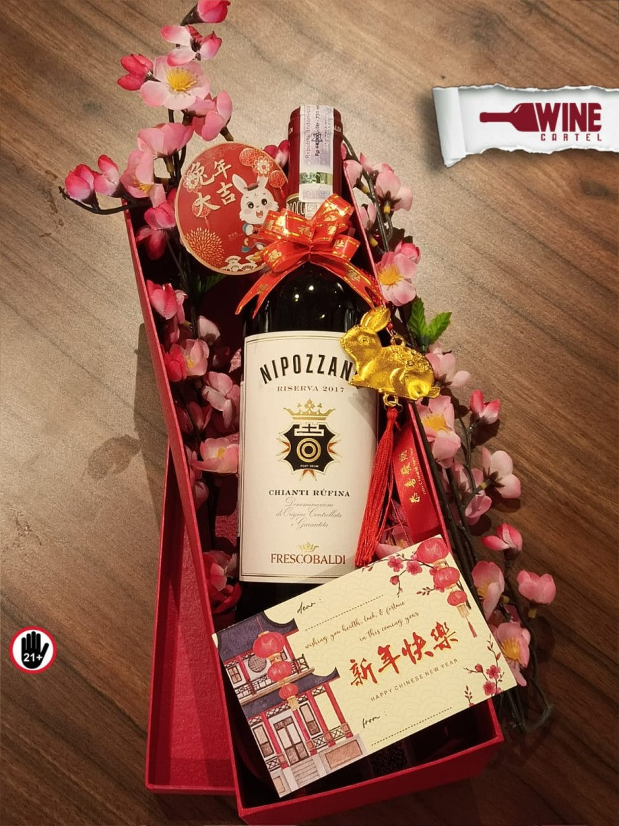 Chinese New Year Imlek Hampers Frescobaldi Castello Nipozzano Chianti ITALY