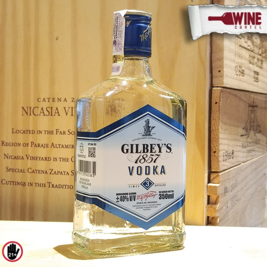 GILBEYS VODKA 350ML ORIGINAL REGISTERED LONDON