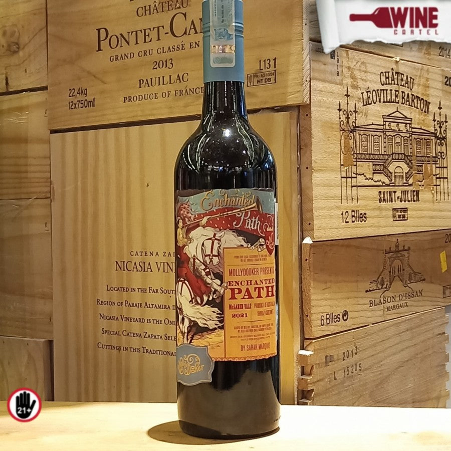RED WINE MOLLY DOOKER ENCHANTED PATH MOLLYDOOKER 750mL AUSTRALIA