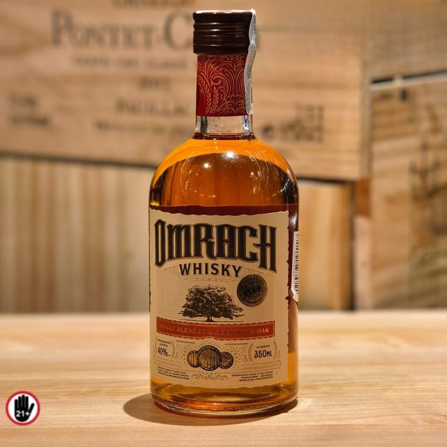 Whisky Omrach Whisky 350Ml Half Bottle Size Indonesia Bali