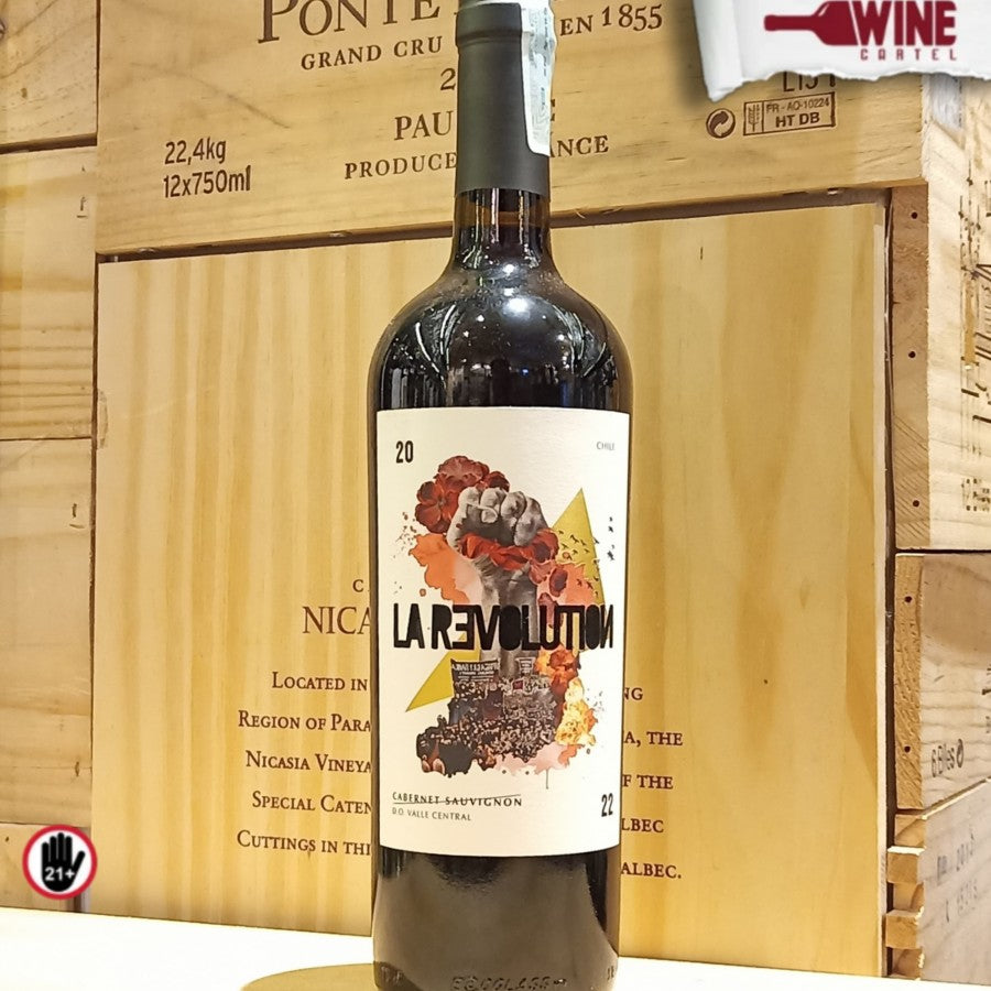 WHITE WINE LA REVOLUTION CABERNET SAUVIGNON 750mL CHILE