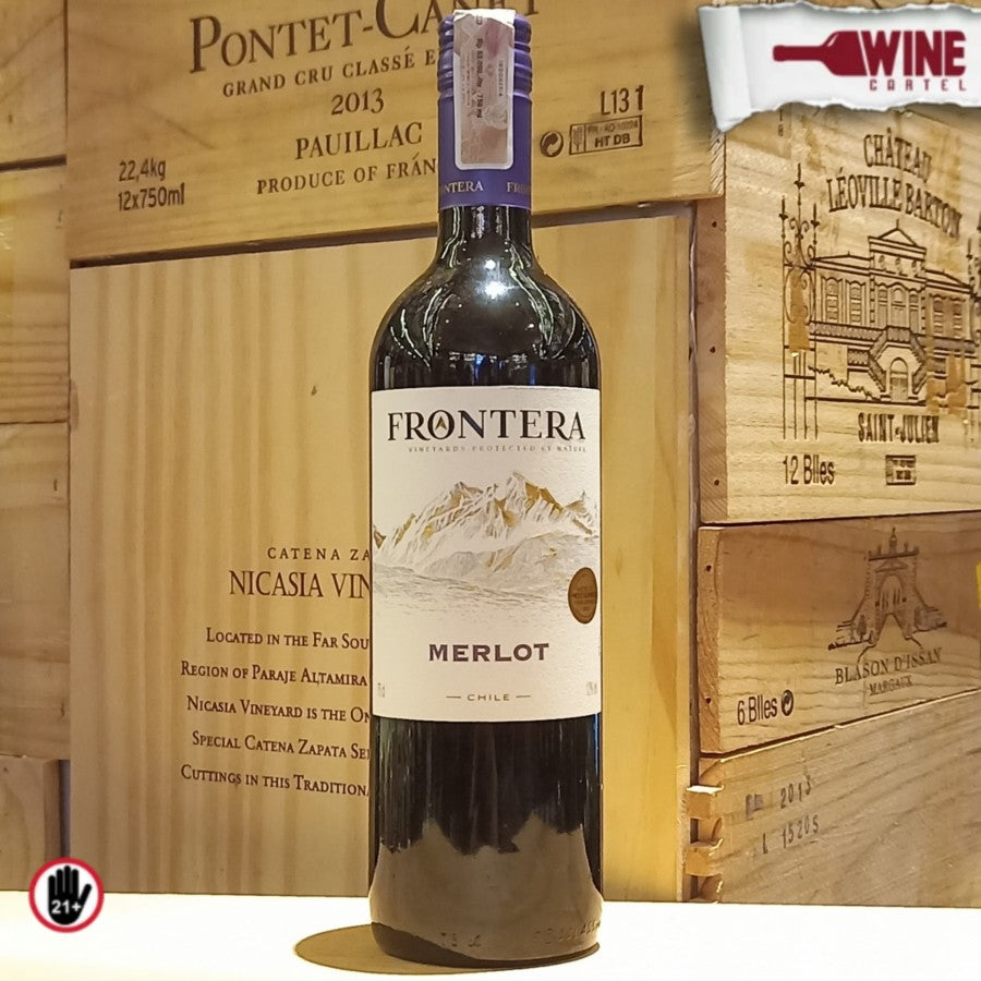 RED WINE Concha Y Toro Frontera Merlot Wine 750ml CHILE