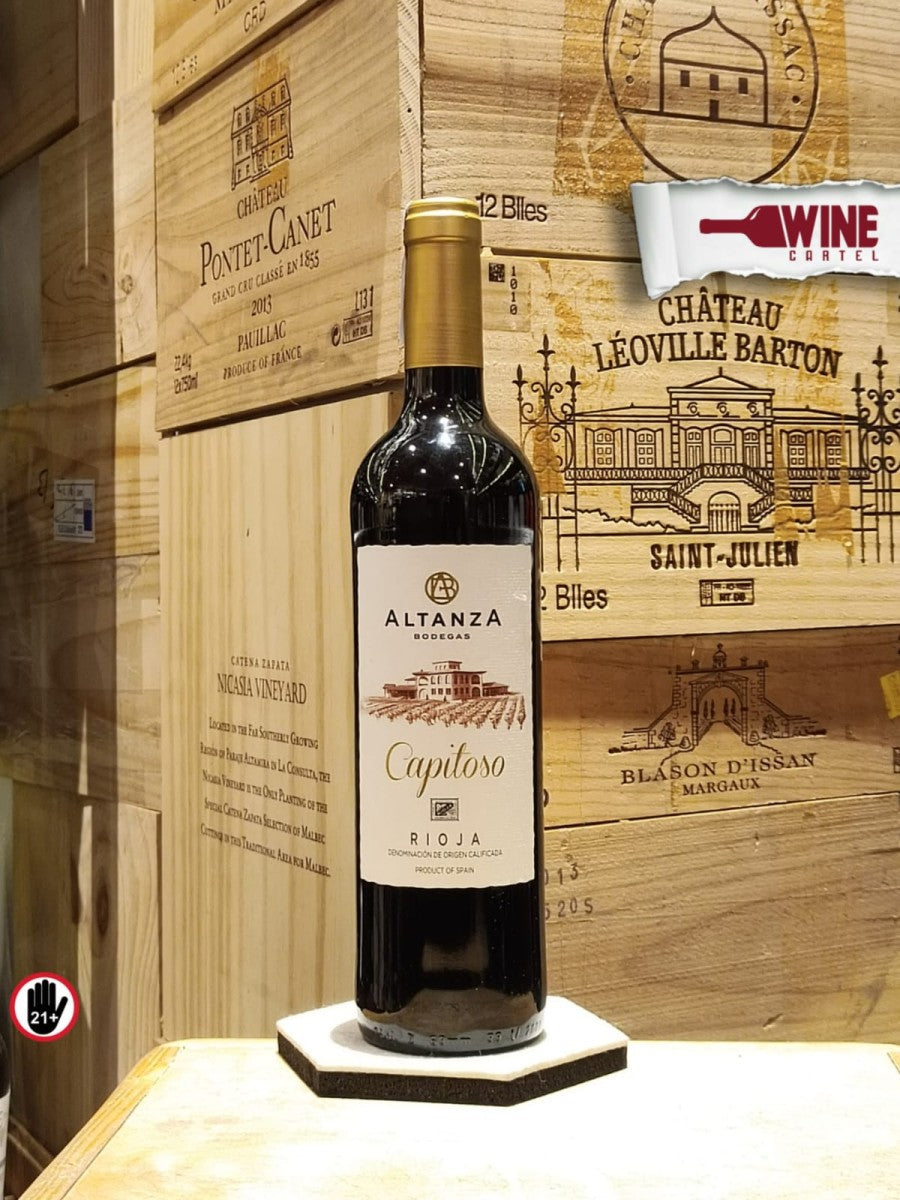 SPANISH RED WINE Altanza Capitoso Rioja 750mL SPAIN