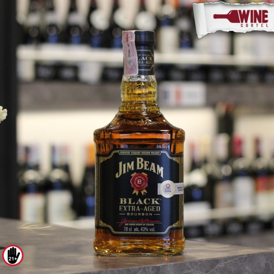 WHISKY Jim Beam Black Extra Aged Bourbon Whiskey 700ML USA