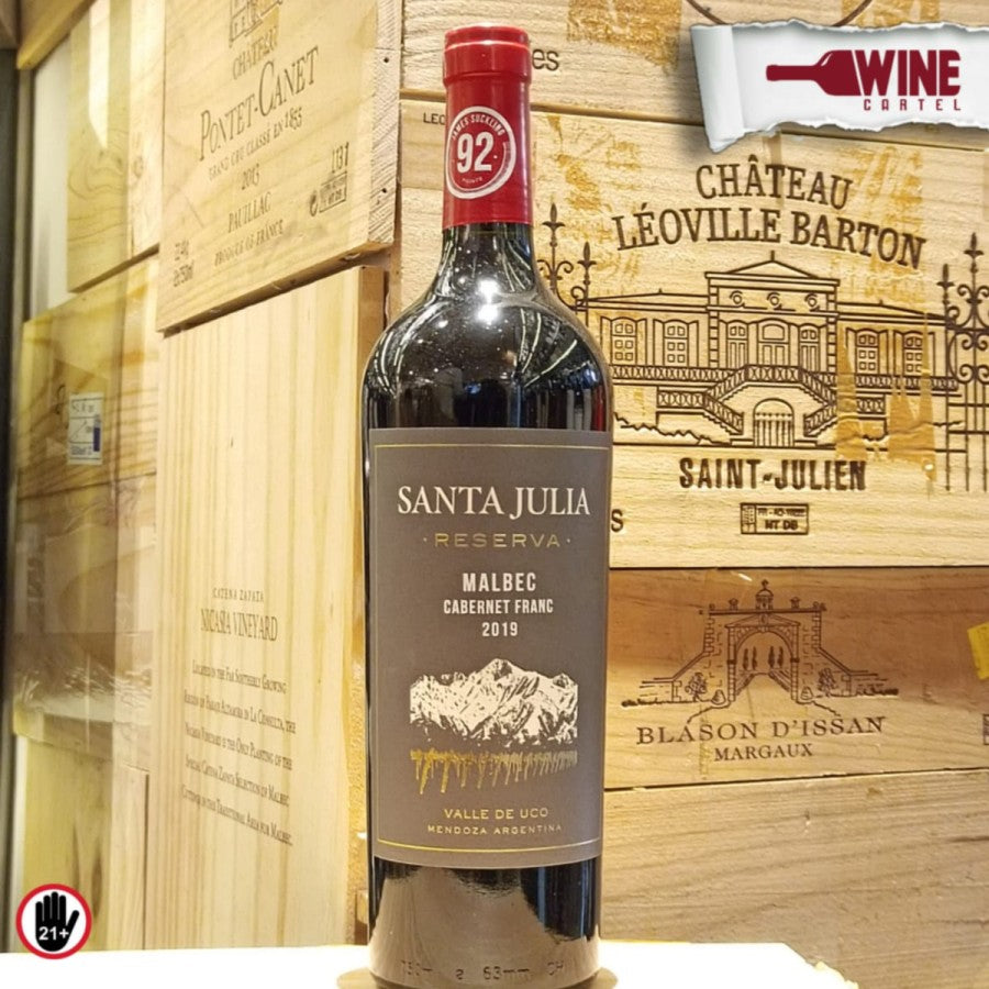 RED WINE Santa Julia Reserva Malbec 750ml ARGENTINA